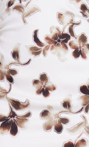 Pauline Halter Print Mini Dress in Hibsicus Floral by Bec + Bridge