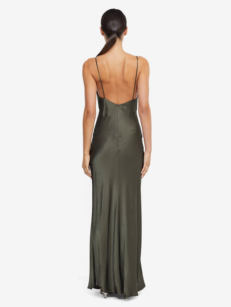 Moon Dance V Maxi Dress in Dark Willow