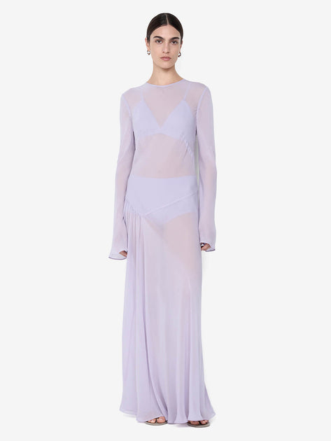 sunday best delilah long sleeve dress Delilah Long Sleeve Maxi Dress - Wisteria