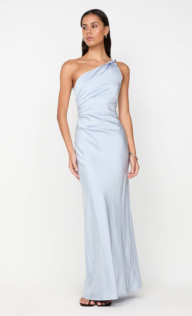Lunetta Asym Dress in Dusty Blue - BEC + BRIDGE 8 Lunetta Asym Dress in Dusty Blue - BEC + BRIDGE 8
