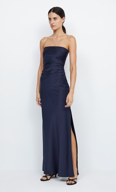 ETERNITY V MAXI DRESS - INK