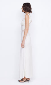 Juliette V Neck Maxi Dress in Ivory by Bec + Bridge