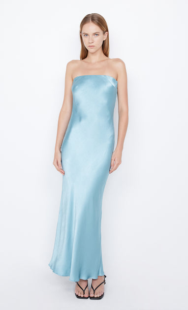 MOON DANCE STRAPLESS DRESS SEA SPRAY BEC BRIDGE US