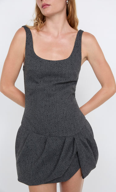 bec and bridge alexa mini dress Shae Mini Dress in Charcoal
