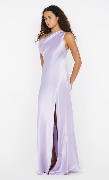 Sol Asym Dress in Lilac