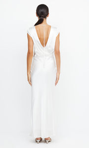 Moon Dance Maxi V Neck Bride Bridal Dress in Ivory White by Bec + Bridge
