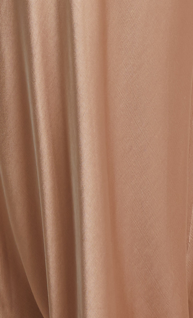 MOON DANCE COWL DRESS - GOLDEN