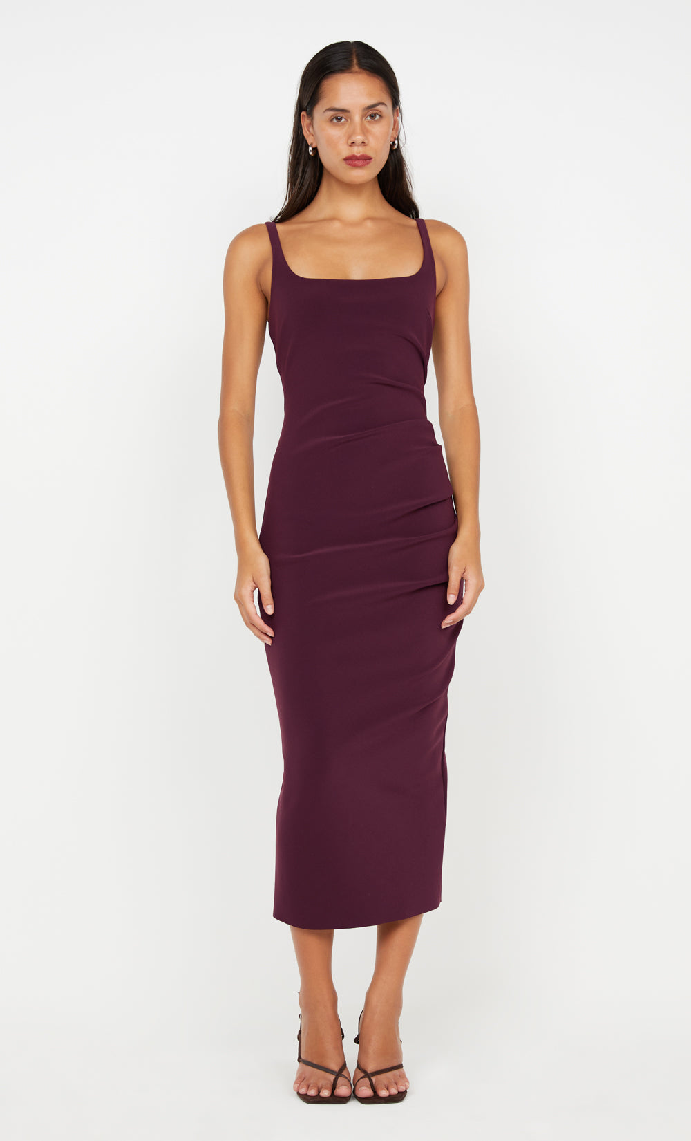 bec and bridge amelie cup midi dress Bec & Bridge Amelie Cup Midi Dress Black Size AU 6