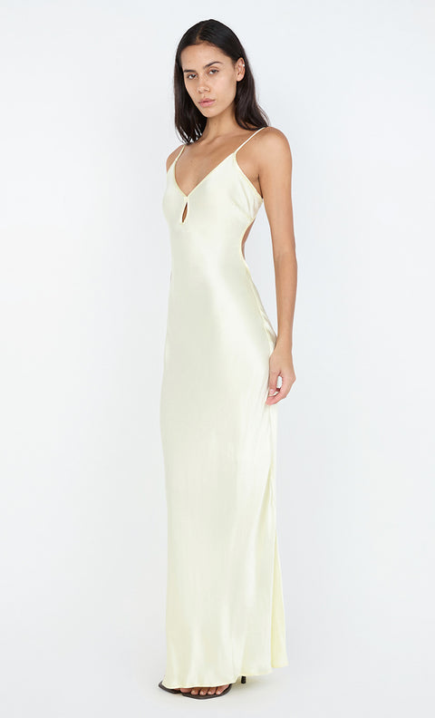 CEDAR CITY MAXI DRESS - ICE YELLOW