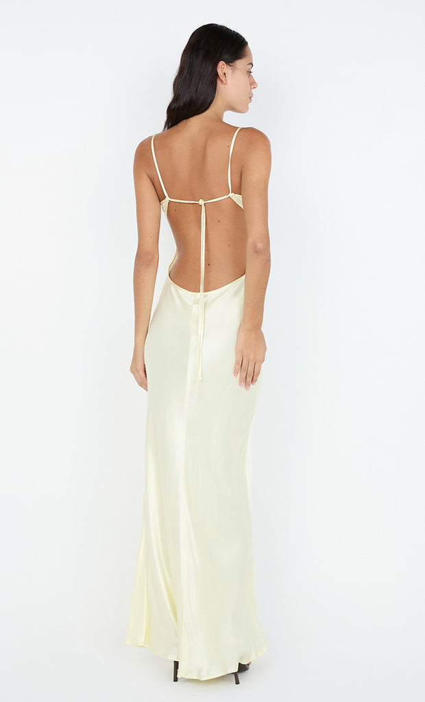 CEDAR CITY MAXI DRESS - ICE YELLOW