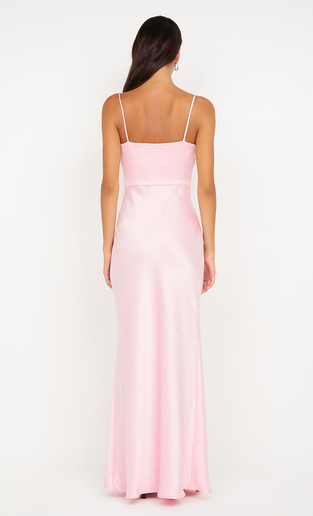 NADIA MAXI DRESS - POWDER PINK