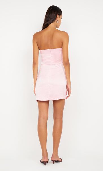 SYMONE STRAPLESS MINI DRESS