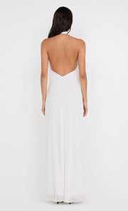 SONEVA WRAP DRESS - IVORY