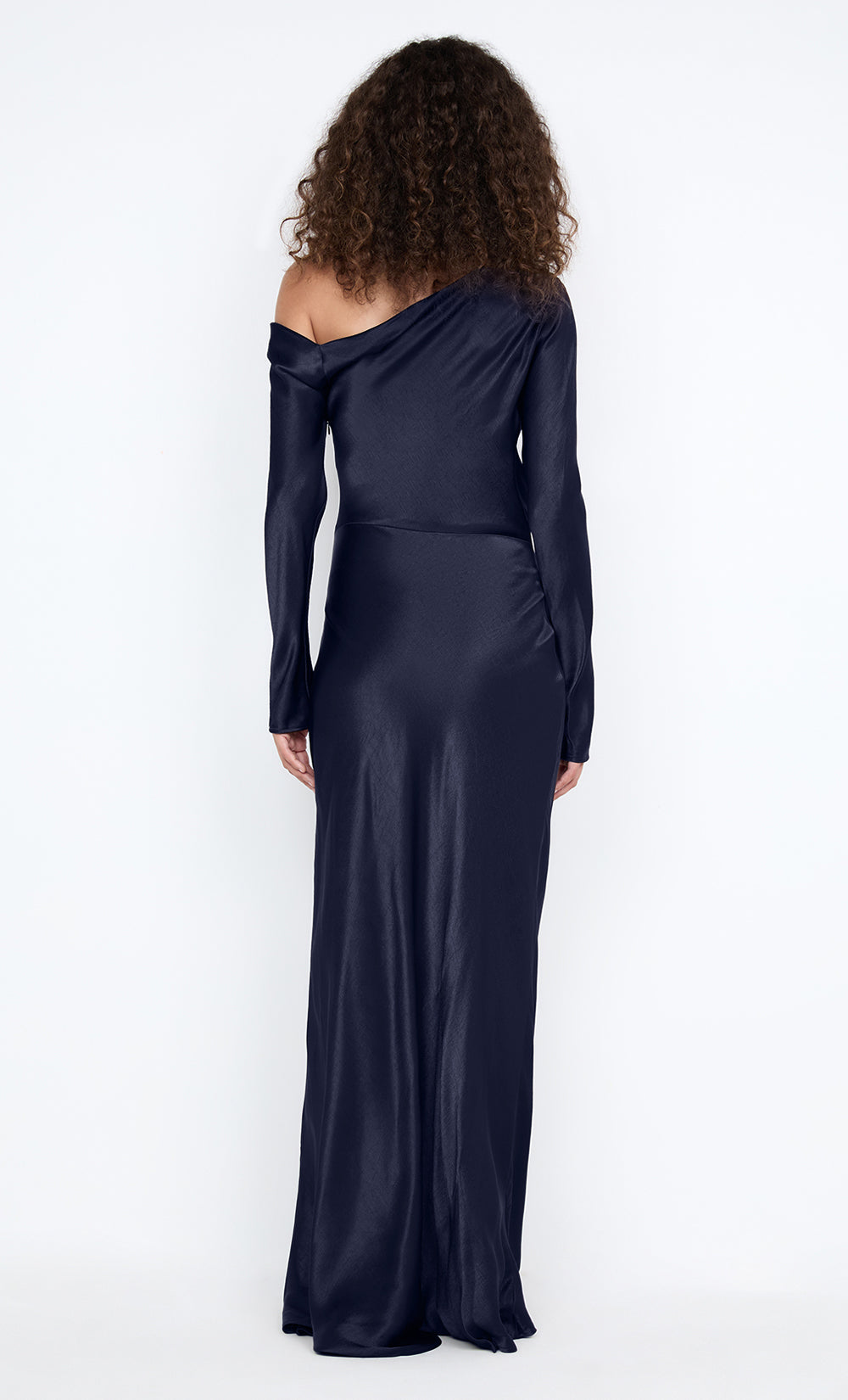 SIENA ASYM MAXI DRESS - INK