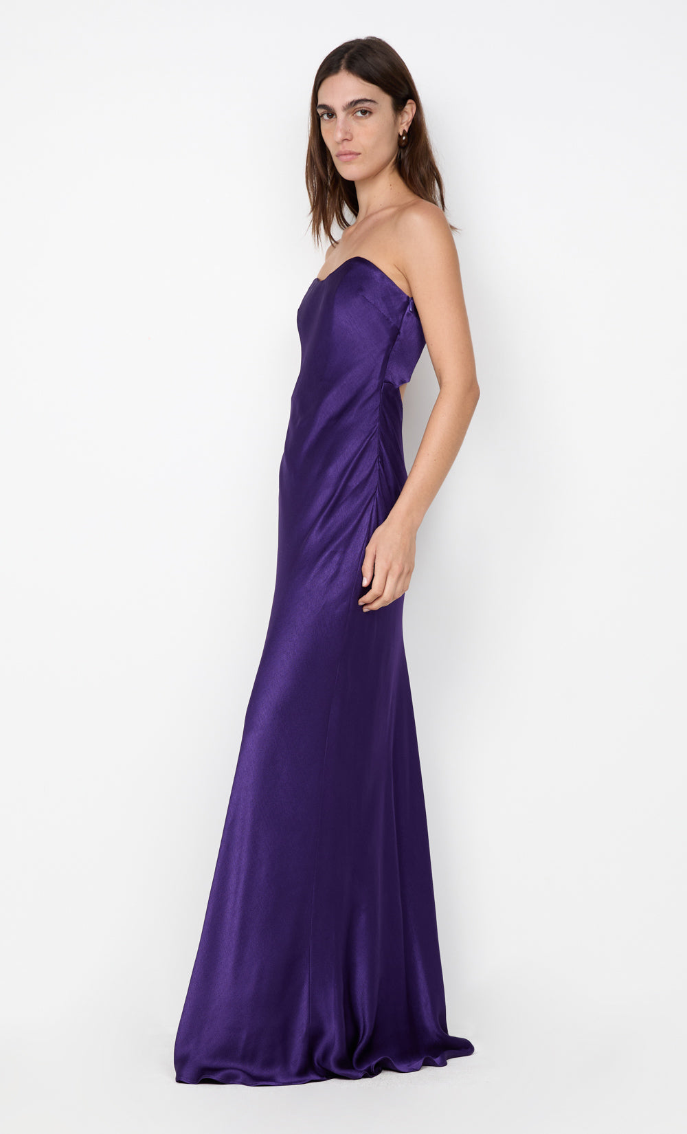 CINDER STRAPLESS MAXI DRESS