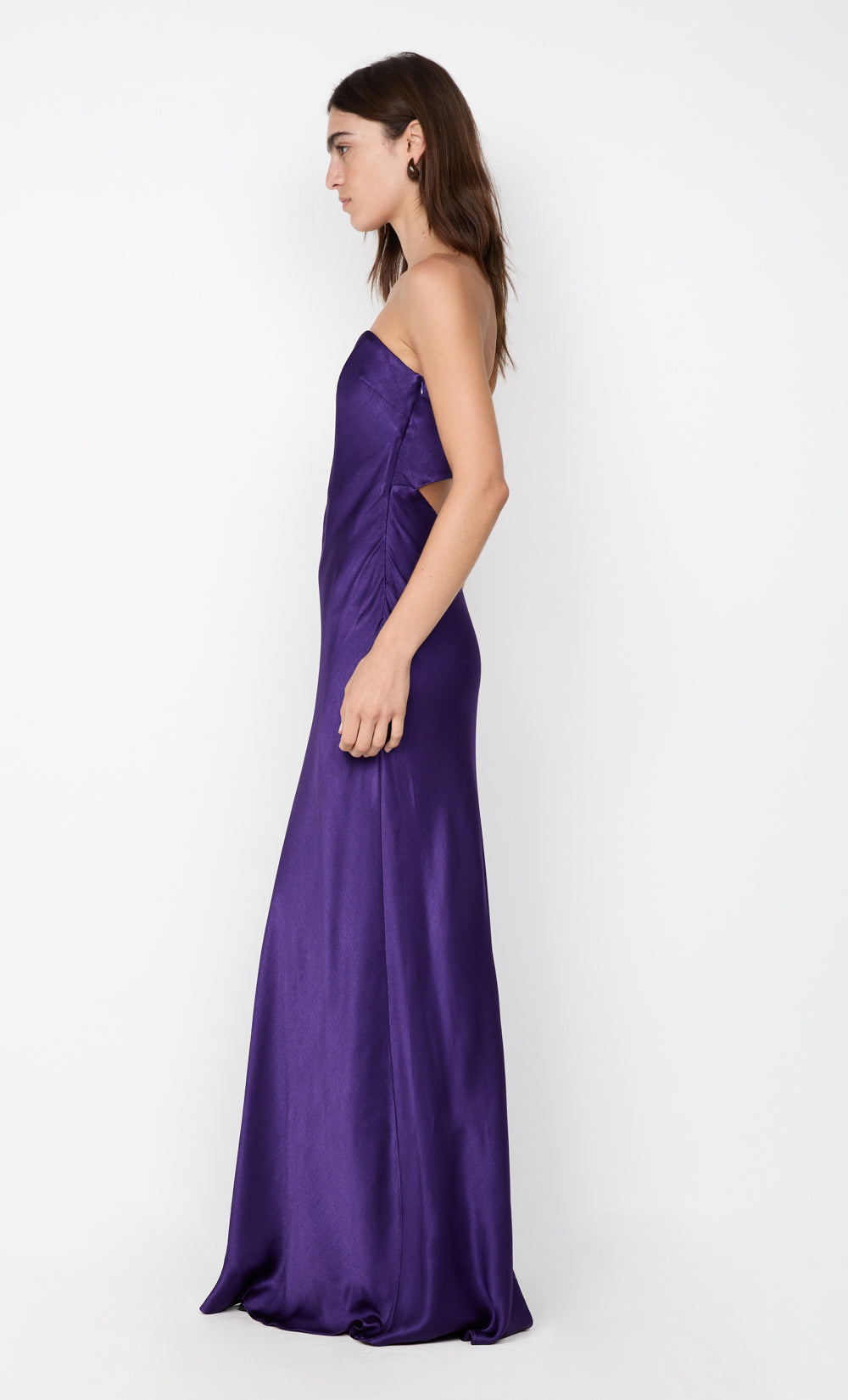 CINDER STRAPLESS MAXI DRESS