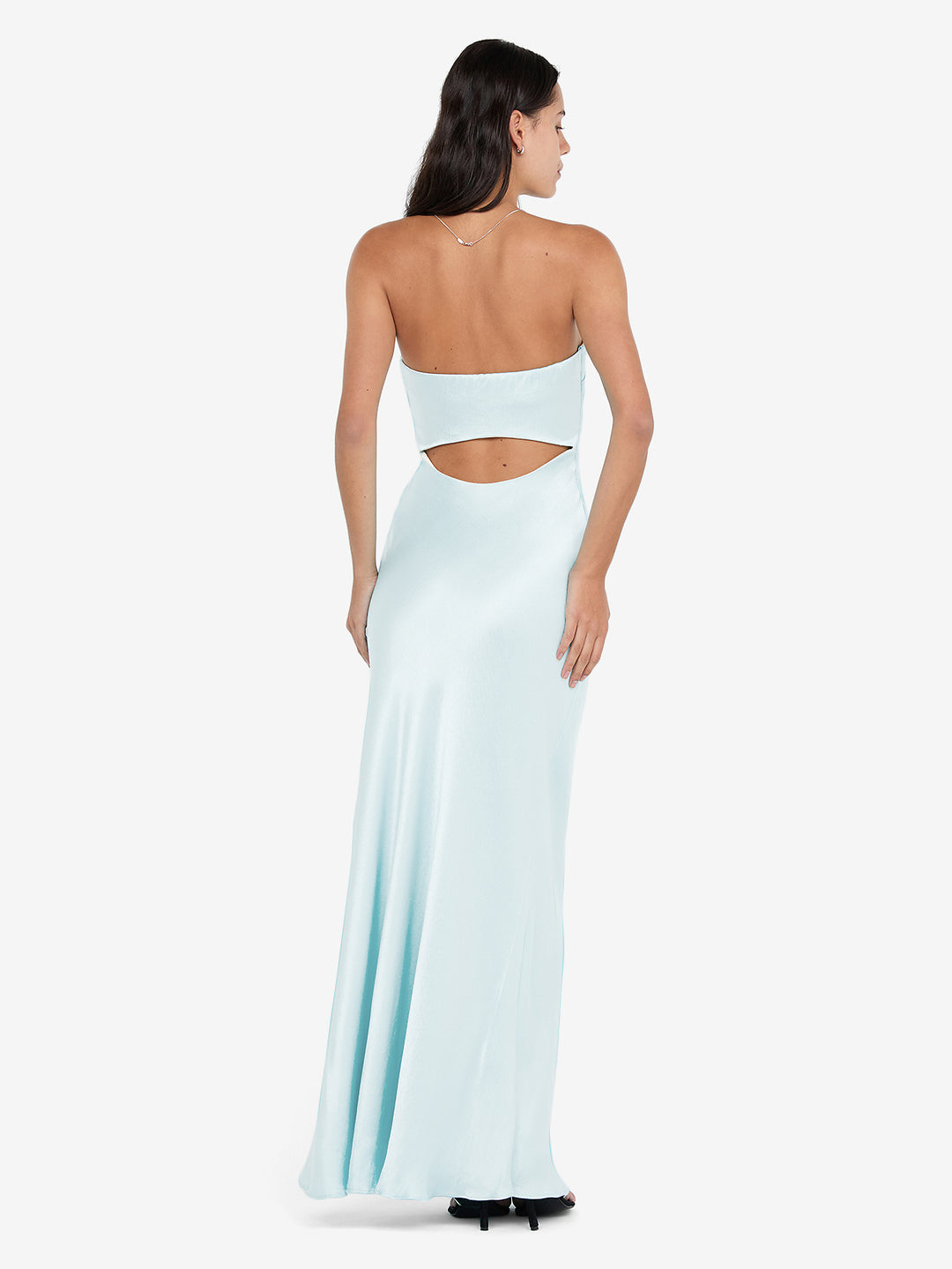 Cinder Strapless MAXI Dress - Arctic BLUE - 12 Cinder Strapless MAXI Dress - Arctic BLUE - 12