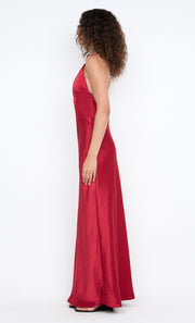 ARIAHN MAXI DRESS - CHERRY