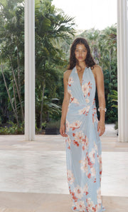 CALLIOPE DRAPE MAXI DRESS - SONARA FLORAL