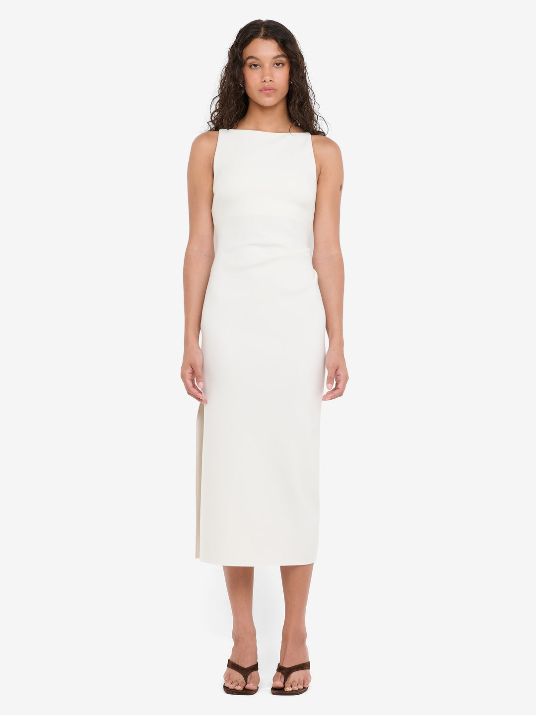 bec and bridge classic midi dress khaki Bec & Bridge | Dresses | Bec Bridge Mila Midi Dress In Khaki