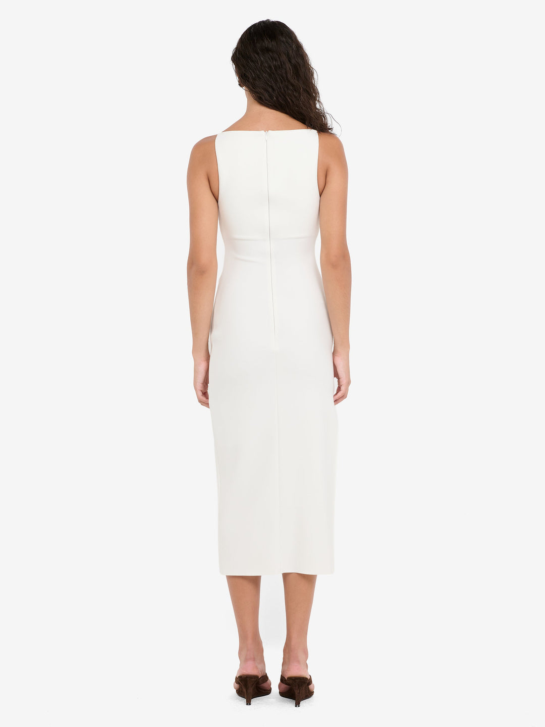 BE MINE TUCK DRESS - IVORY