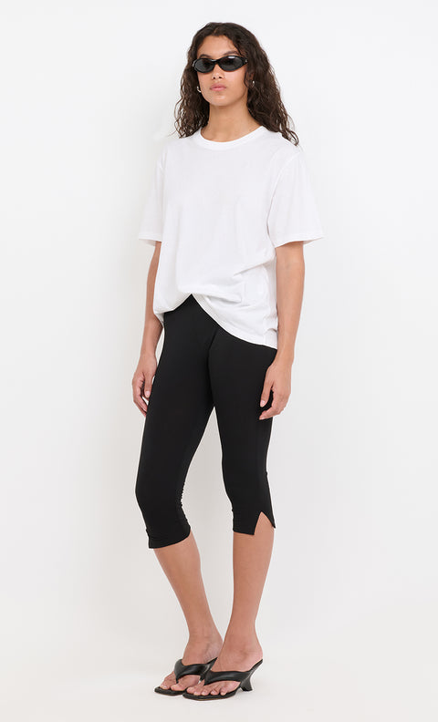 AUDREY CAPRI PANT - BLACK