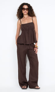 ELYCE CAMI  - ESPRESSO