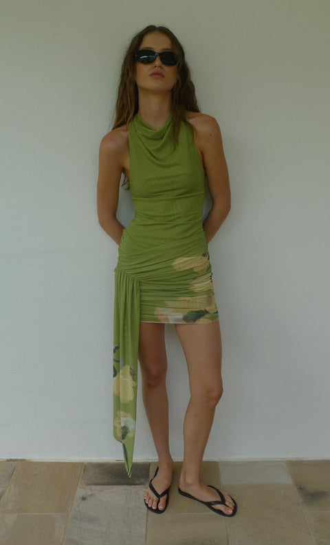 CITRINA MINI DRESS - ANIYA FLORAL