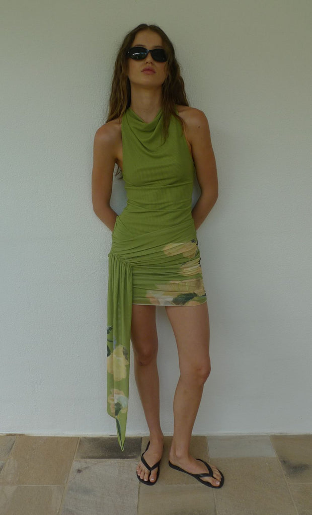 CITRINA MINI DRESS - ANIYA FLORAL