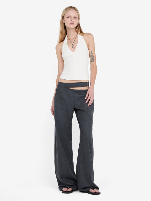 TOMMI TAILORED PANT - CHARCOAL