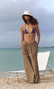 BOWEN DRAPE PANT - OLIVE