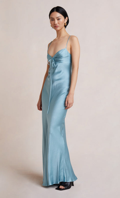 MARLEY MAXI DRESS - SEA SPRAY