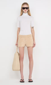 LYON MINI SHORT - NOUGAT
