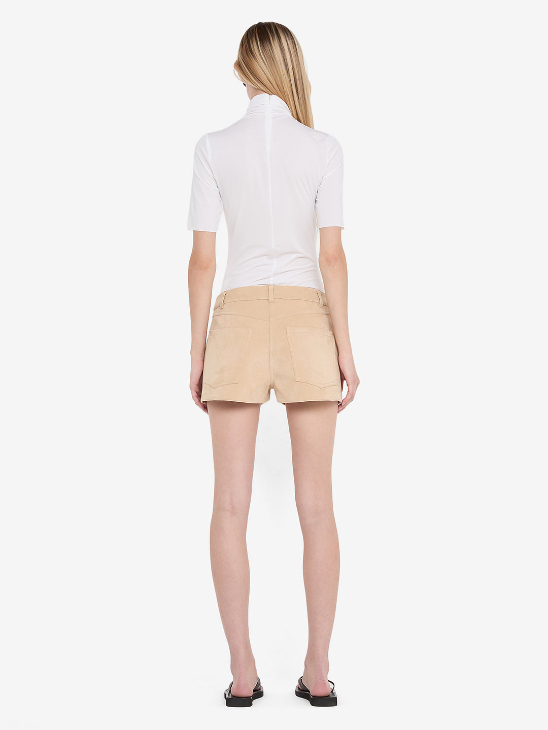 LYON MINI SHORT - NOUGAT