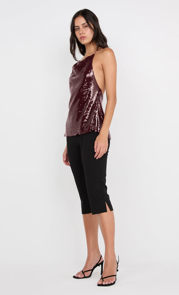 DAFINE CAPRI PANT  - BLACK