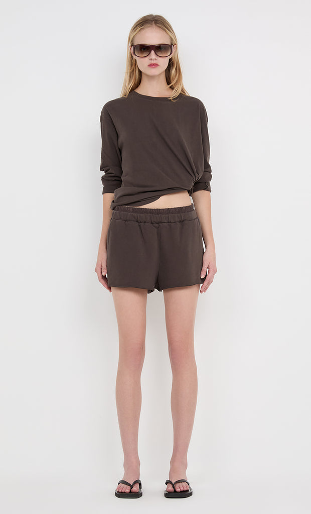 JORJA SHORT - DARK CHOCOLATE