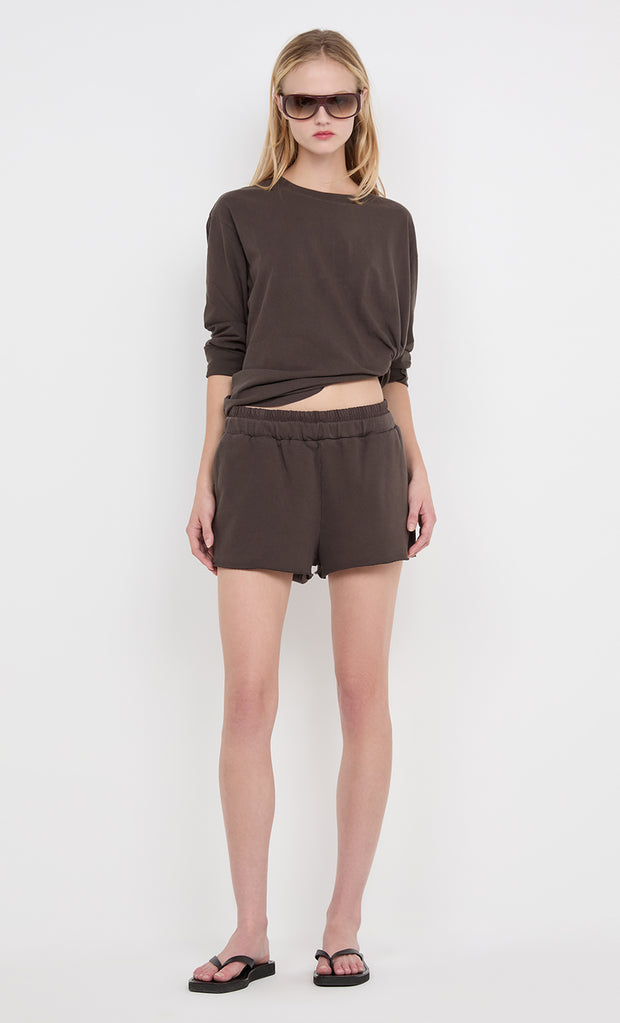 JORJA SHORT - DARK CHOCOLATE