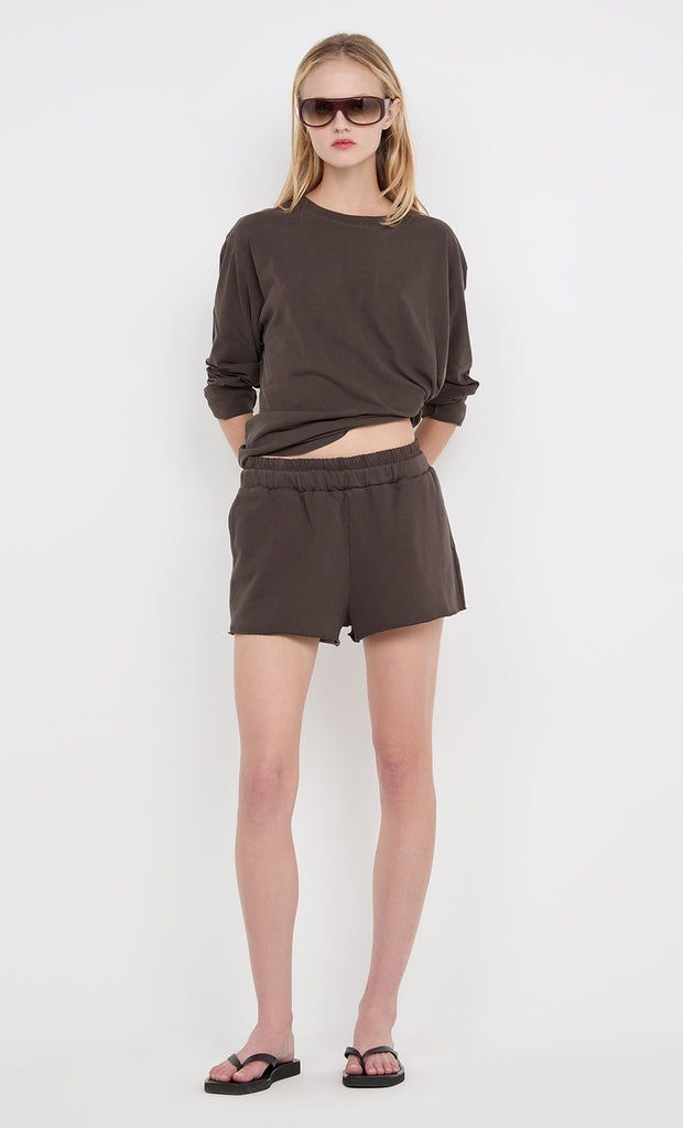 JORJA SHORT - DARK CHOCOLATE