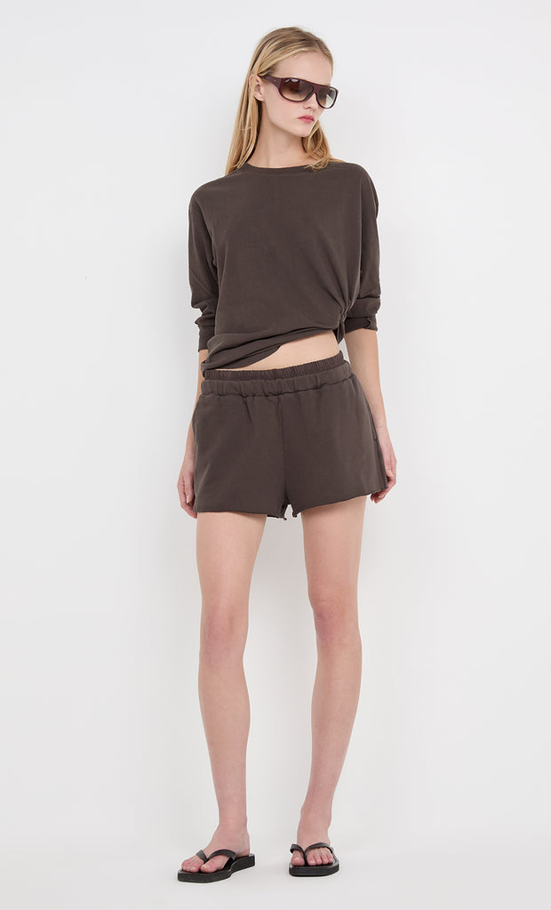JORJA SHORT - DARK CHOCOLATE