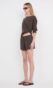 JORJA SHORT - DARK CHOCOLATE