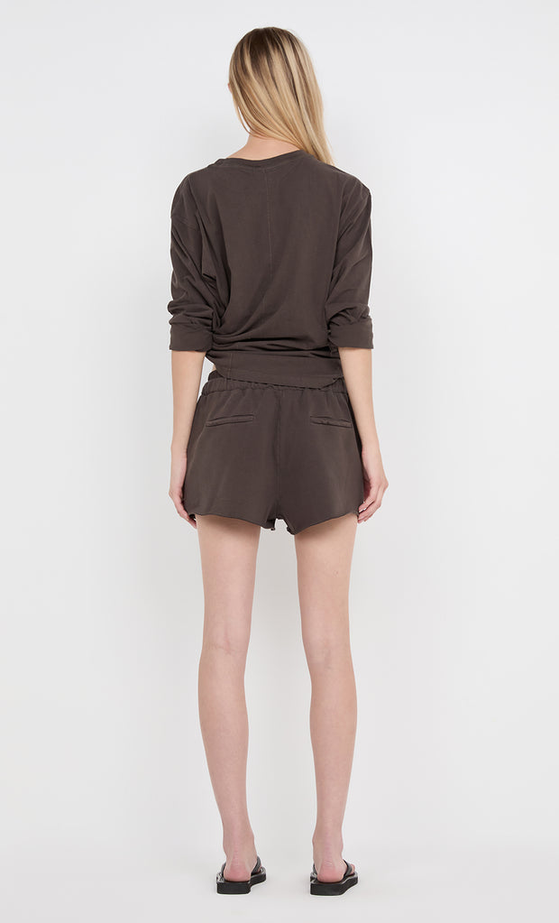 JORJA SHORT - DARK CHOCOLATE