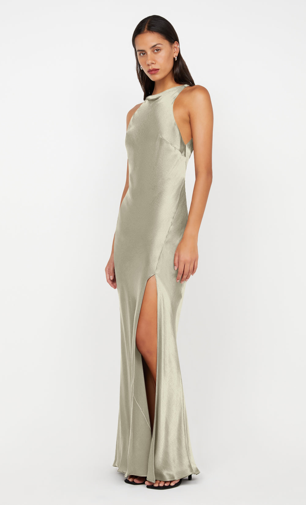 sol maxi dress bec and bridge Bec + Bridge Sol Tie Maxi Dress in Dark Chocolate