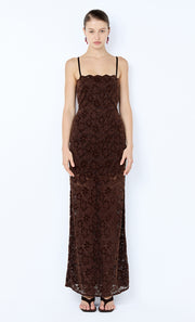 PAMELA MAXI DRESS - CHOC