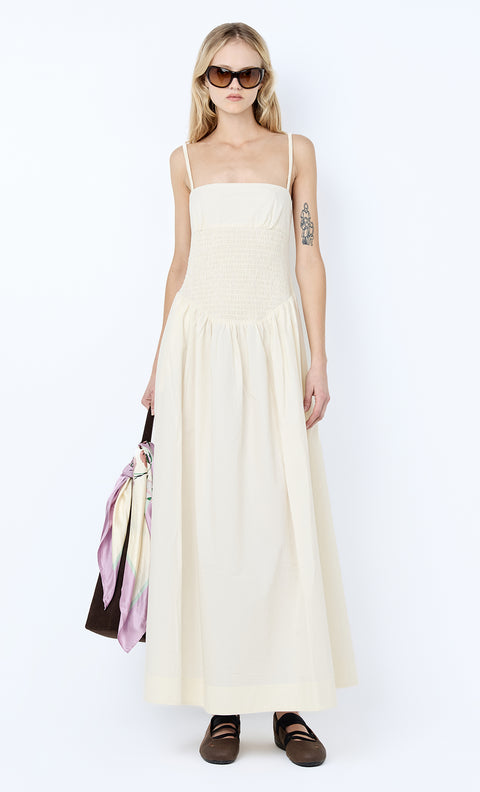 MARCELINE MAXI DRESS - CREAM