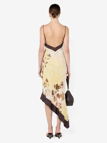 BLAISE ASYM MIDI DRESS
