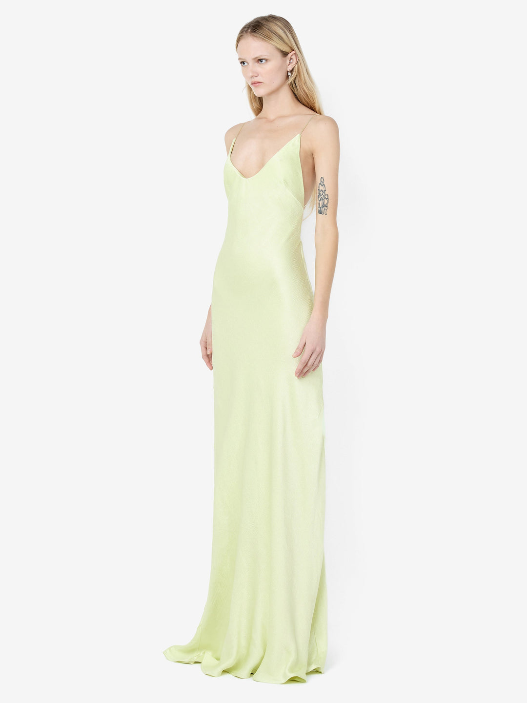 FLORENCE SCOOP MAXI DRESS - WASABI