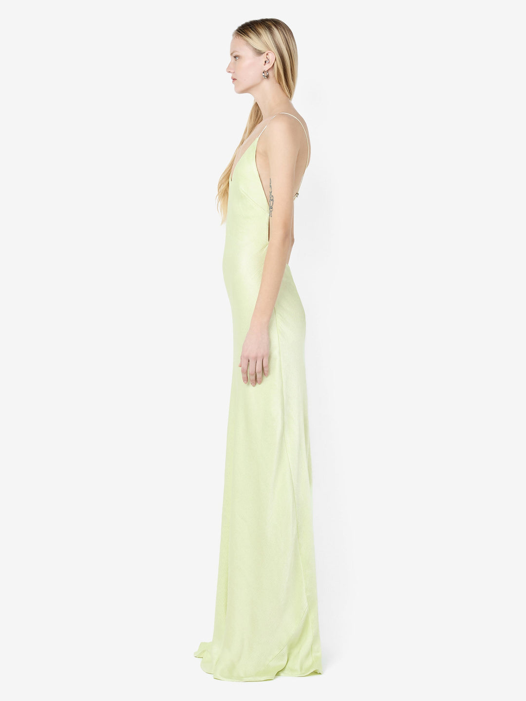 FLORENCE SCOOP MAXI DRESS - WASABI