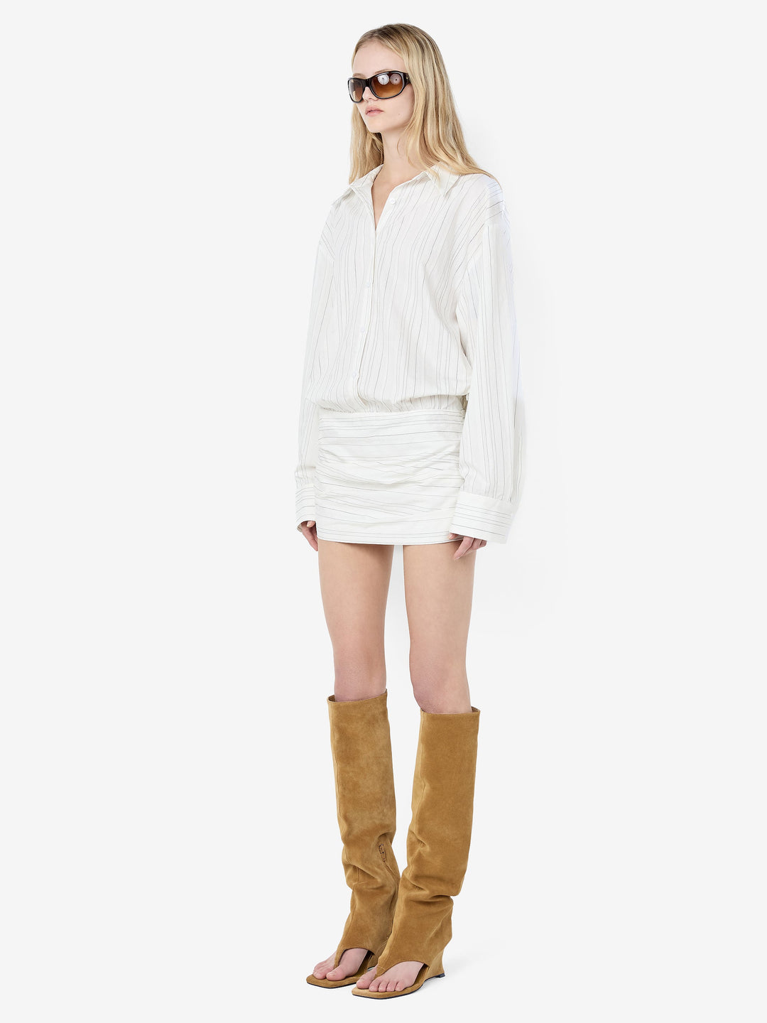 ROMI LONG SLEEVE MINI DRESS
