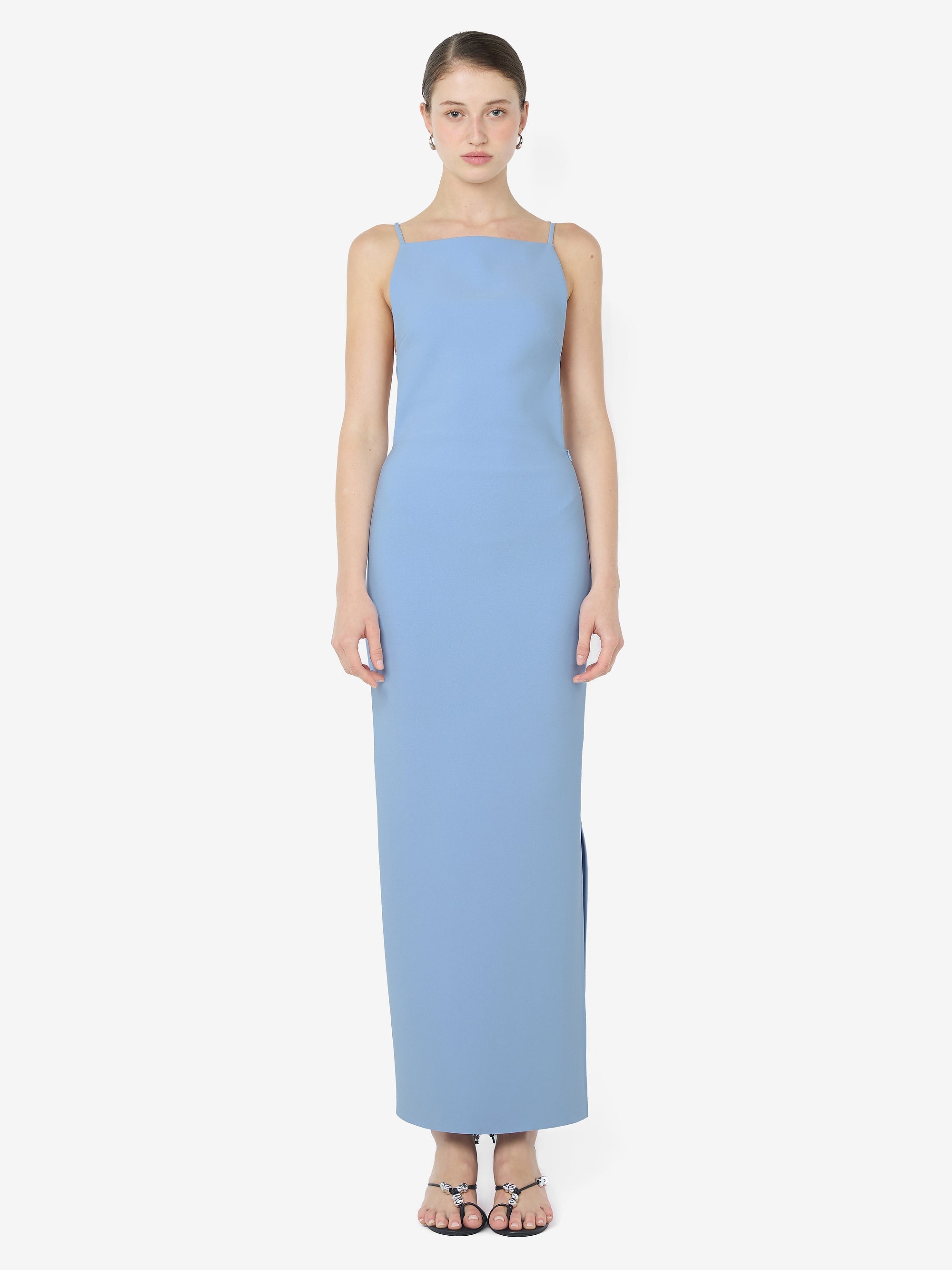 ARLENE STRAPPY MIDI DRESS