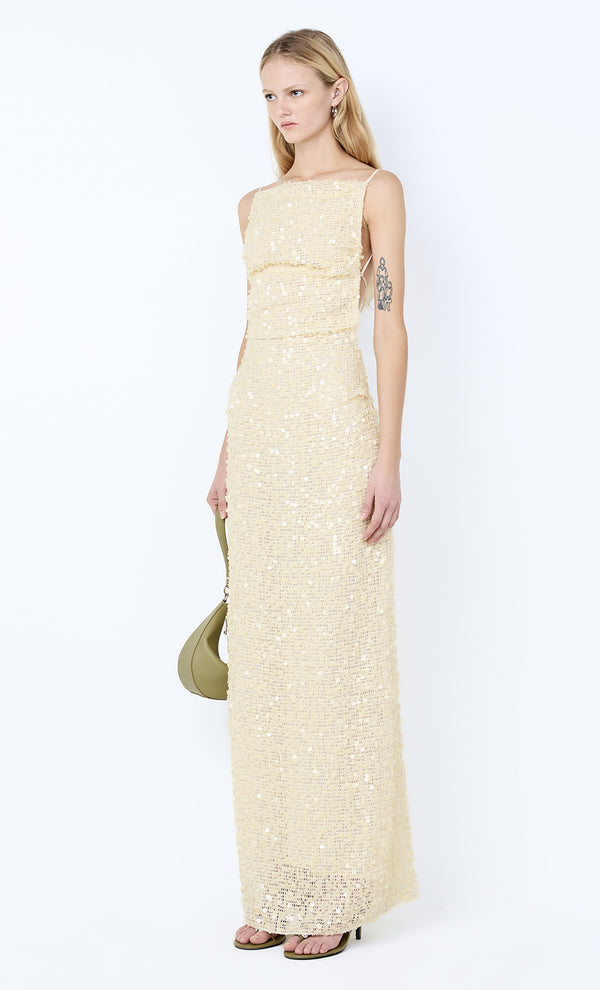 CABINE MAXI DRESS - CREAM